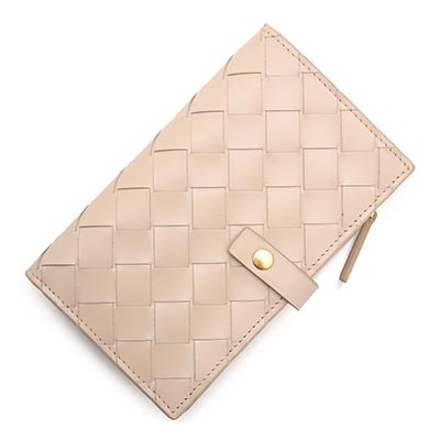 ボッテガヴェネタ BOTTEGA VENETA 2つ折り財布 小銭入れ付き レディース 591686-vmbi1-6950 スパッツォラートカーフ