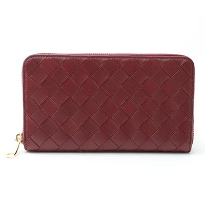 ボッテガヴェネタ BOTTEGA VENETA ラウンドファスナー 長財布 小銭入れ付き レディース 608053 vcpp2 6206