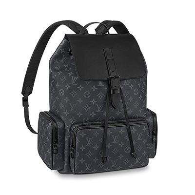 ルイヴィトン LOUIS VUITTON トリオバックパック モノグラム・エクリプス M45538