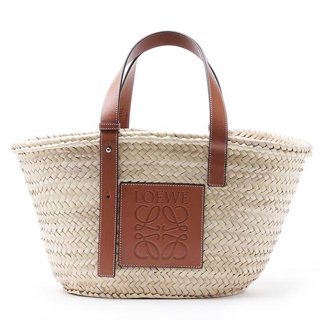 ロエベ LOEWE トートバッグ バスケットバッグ ベージュ レディース ギフト プレゼント カゴ ラフィア リゾート 32702 s92 2435