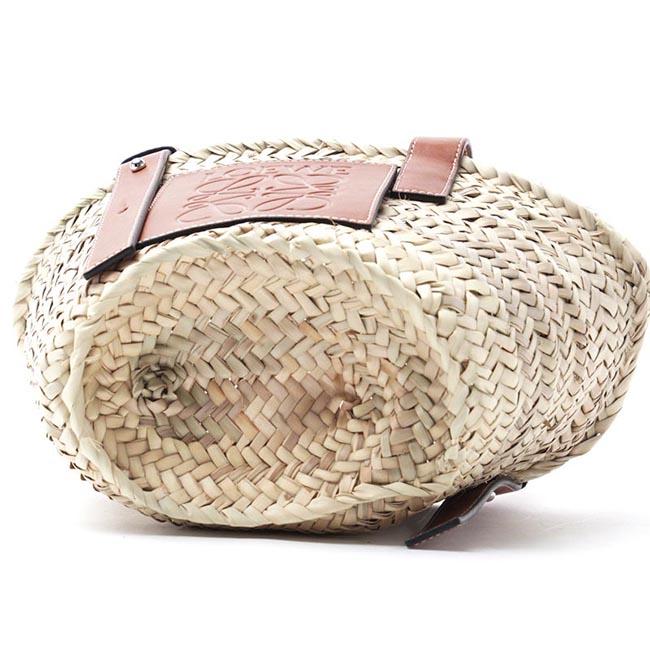 ロエベ LOEWE トートバッグ ベージュ レディース ギフト プレゼント ラフィア カゴ 32702 s93 2435