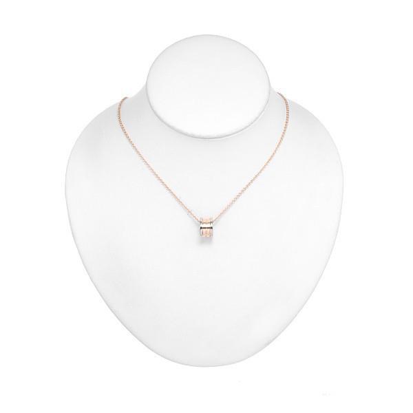 ブルガリ BVLGARI ビーゼロワン ネックレス PG/WG CL857655 新品 ジュエリー ブランドジュエリー