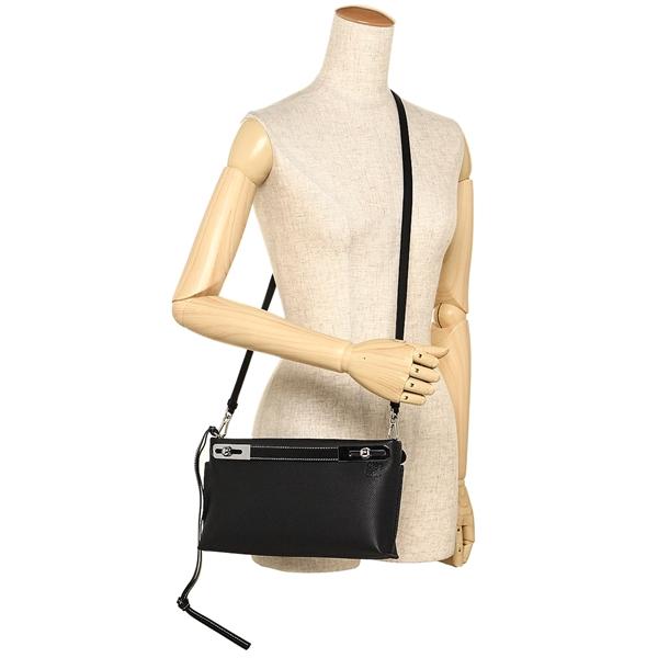 ロエベ LOEWE  ミッシー レディース ショルダーバッグ 無地 BLACK 黒 327 12KS28 1100