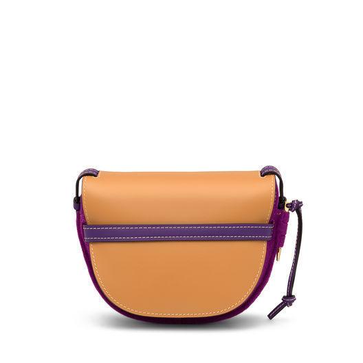 ロエベ LOEWE 新作! ゲートスモールバッグ 差し色キレイなパープル 321.51.T21