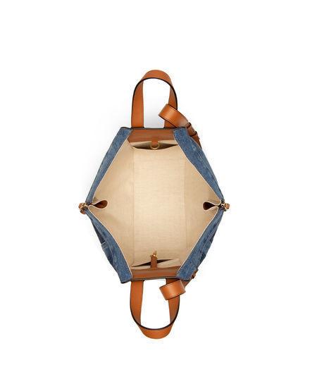 ロエベ LOEWE 一番人気!多機能&かわいいハンモック デニム＆タン  387.50.S35