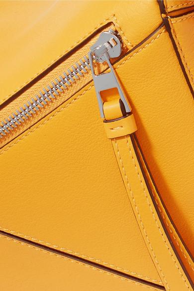 Loeweバッグロエベ パズルテクスチャードレザーショルダーバッグ 322.30.k23