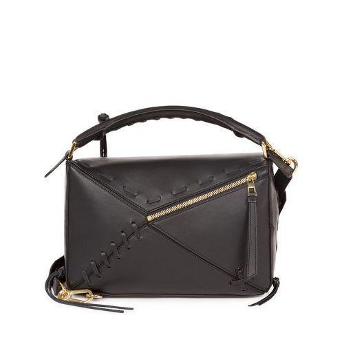 ロエベ  LOEWE クラフトマンシップ溢れる パズルレースバッグ ブラック 322.30WK74