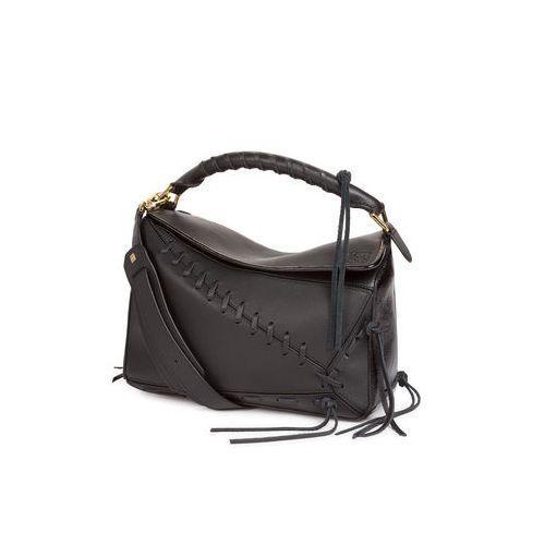 ロエベ  LOEWE クラフトマンシップ溢れる パズルレースバッグ ブラック 322.30WK74