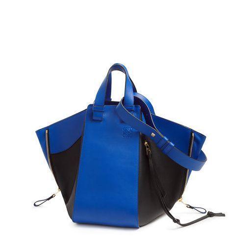 ロエベバッグ LOEWE 理想のバッグ ハンモック エレクトリックブルー&ブラック 387.30EN27