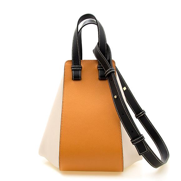 ロエベ  LOEWE バッグ レディース 2WAYハンド/ショルダーバッグ [ハンモック] アンバーブラウン×ライトブラウン×ブラック 387 30PS35 8234