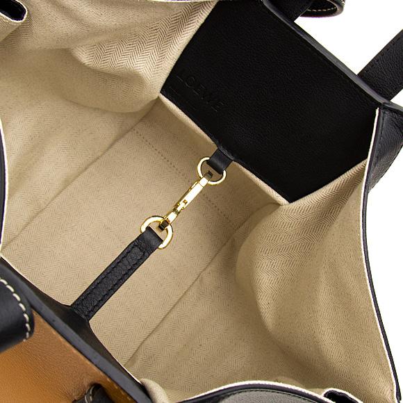 ロエベ  LOEWE バッグ レディース 2WAYハンド/ショルダーバッグ [ハンモック] アンバーブラウン×ライトブラウン×ブラック 387 30PS35 8234