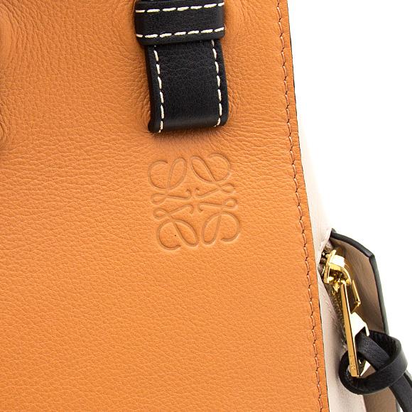 ロエベ  LOEWE バッグ レディース 2WAYハンド/ショルダーバッグ [ハンモック] アンバーブラウン×ライトブラウン×ブラック 387 30PS35 8234