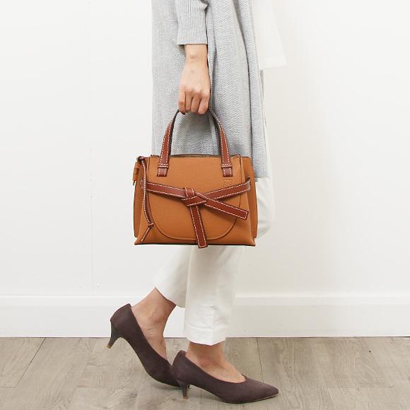 ロエベ LOEWE バッグ レディース 2WAYハンド/ショルダーバッグ ライトキャラメル [ゲート トップハンドルミニバッグ] 321 12 Z99 3649
