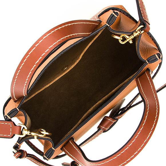 ロエベ LOEWE バッグ レディース 2WAYハンド/ショルダーバッグ ライトキャラメル [ゲート トップハンドルミニバッグ] 321 12 Z99 3649
