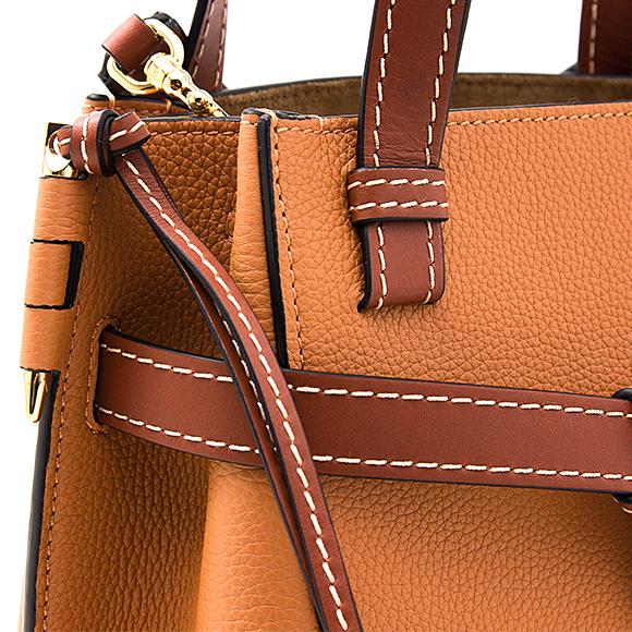 ロエベ LOEWE バッグ レディース 2WAYハンド/ショルダーバッグ ライトキャラメル [ゲート トップハンドルミニバッグ] 321 12 Z99 3649