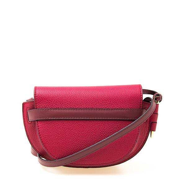 ロエベ LOEWE バッグ レディース ショルダーバッグ ラズベリー×ワイン  [ゲート ミニバッグ] 321 12 U62 7604