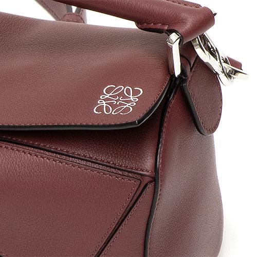 ロエベ LOEWE ショルダーバッグ パズルバッグ ワイン PUZZLE SMALL BAG 322.30.S21 7210