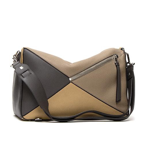 ロエベ LOEWE ショルダーバッグ パズルXLバッグ ダークトープ/デザート PUZZLE XL BAG 322.41US79 3601