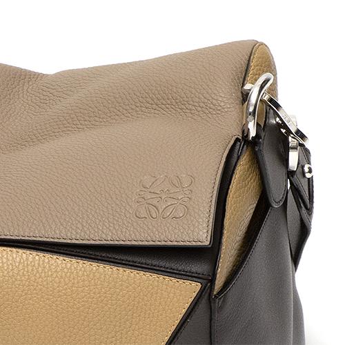 ロエベ LOEWE ショルダーバッグ パズルXLバッグ ダークトープ/デザート PUZZLE XL BAG 322.41US79 3601