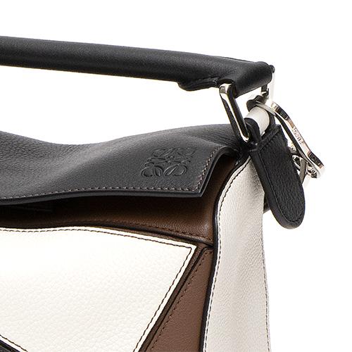 ロエベ LOEWE ショルダーバッグ パズルバッグ ブラック/ブルネット PUZZLE SMALL BAG 322.30IS21 1937