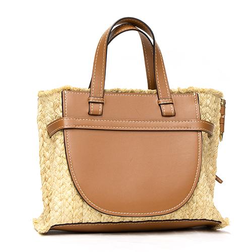 ロエベ  LOEWE ショルダーバッグ ゲートトップハンドルスモールバッグ タン/ナチュラル 329.13.U61 2924