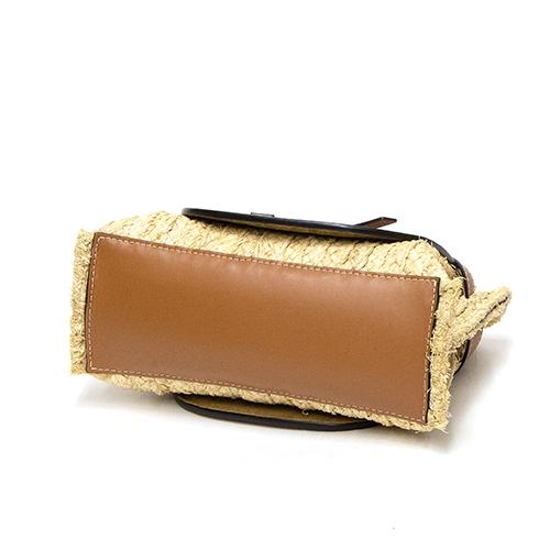 ロエベ  LOEWE ショルダーバッグ ゲートトップハンドルスモールバッグ タン/ナチュラル 329.13.U61 2924