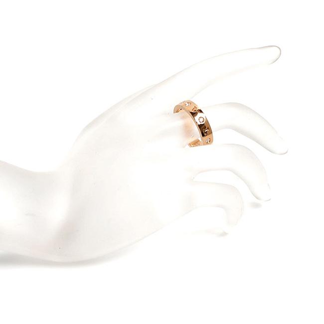 ブルガリ BVLGARI ブルガリ・ブルガリ リング K18PG 7Pダイヤモンド 指輪 メンズ ジュエリー アクセサリー BH1085655