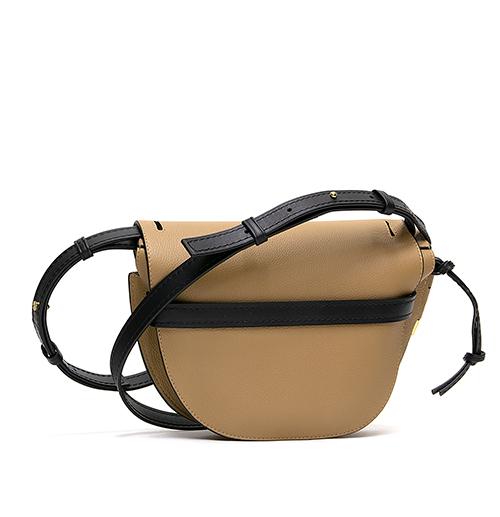 ロエベ LOEWE ショルダーバッグ MOCCA/BLACK モカ/ブラック  321 12 T20 3523