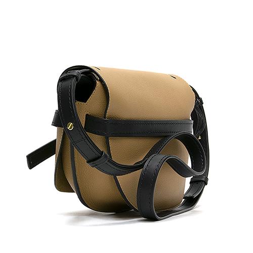 ロエベ LOEWE ショルダーバッグ MOCCA/BLACK モカ/ブラック  321 12 T20 3523