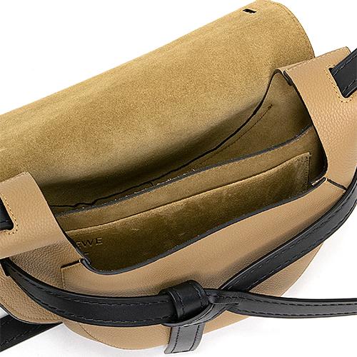 ロエベ LOEWE ショルダーバッグ MOCCA/BLACK モカ/ブラック  321 12 T20 3523