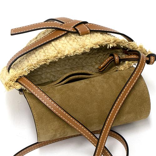 ロエベ LOEWE ショルダーバッグ TAN/NATURAL タン/ナチュラル Gate Mini Bag 329.13.U62 2924