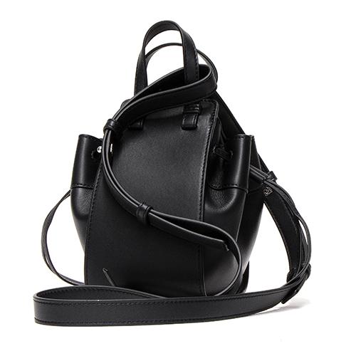 ロエベ LOEWE ハンドバッグ(2WAY仕様) ミニハンモックDWバッグ ブラック BAG 329.77.V07 1100