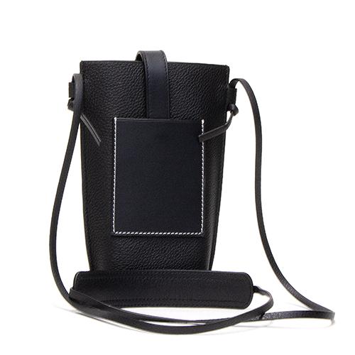 ロエベ LOEWE ショルダーバッグ ポケット ブラック POCKET 124.12.Z45 1100