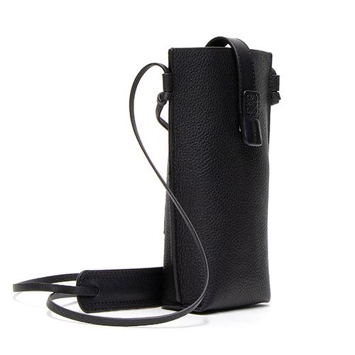 ロエベ LOEWE ショルダーバッグ ポケット ブラック POCKET 124.12.Z45 1100