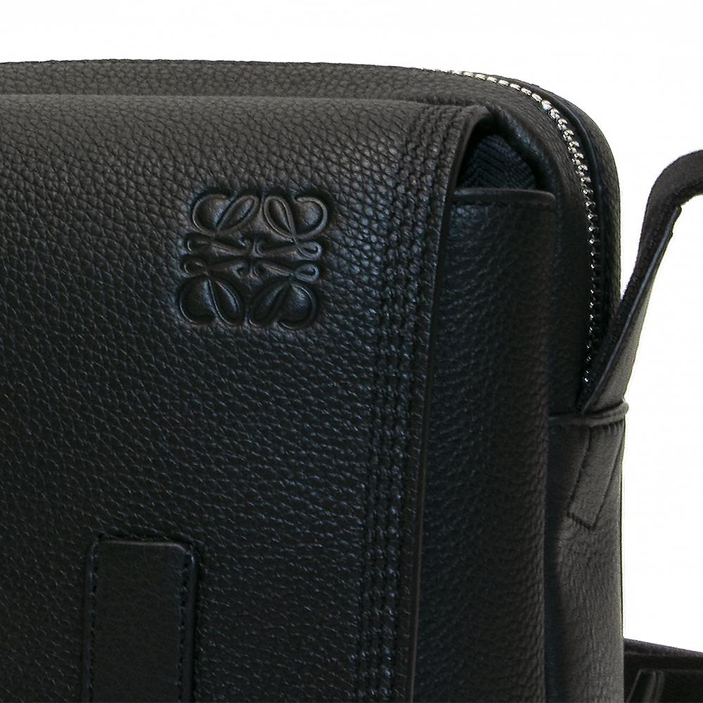 ロエベ LOEWE ショルダーバッグ BLACK ブラック Military Messenger XS Bag 313 53 U20 1100