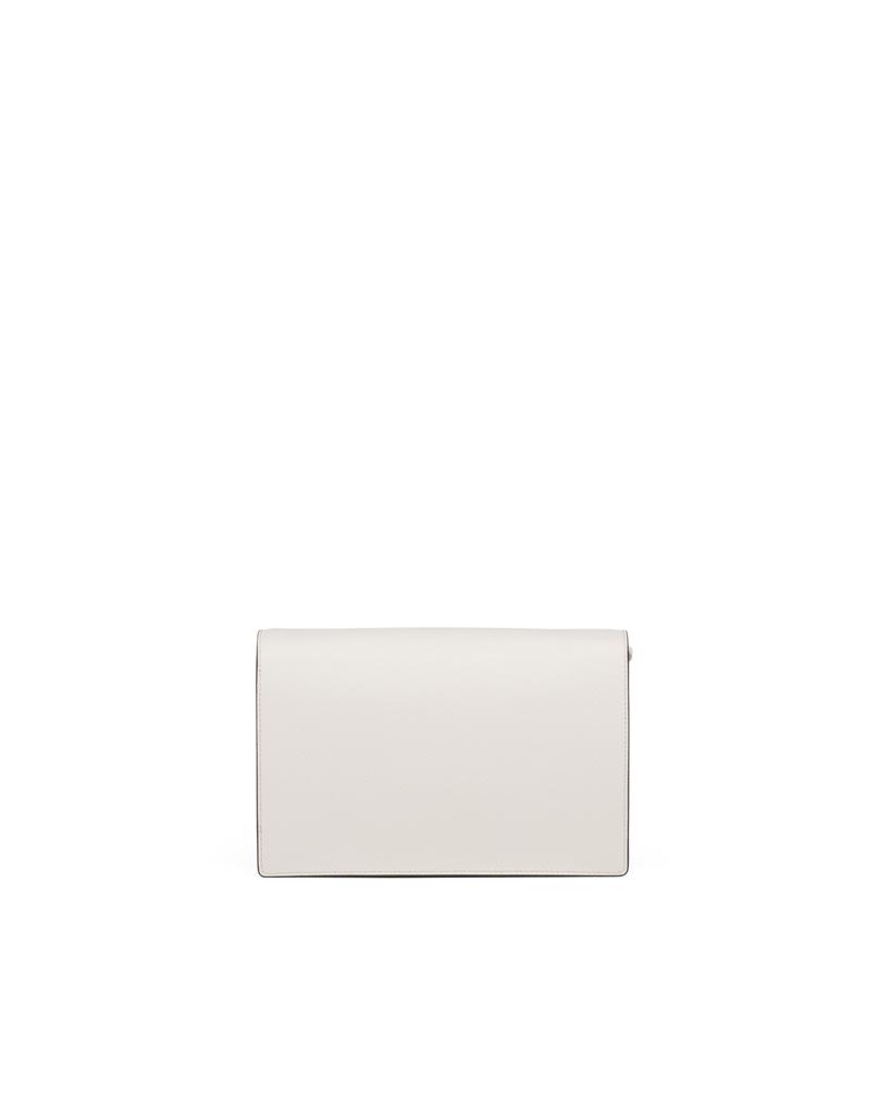 PRADA プラダ サフィアーノレザー ミニ エンベロープバッグ ホワイト 1BP020_2EVU_F0VCN