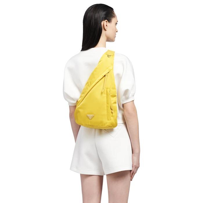 PRADA リナイロン xレザー バックパック ナイロン ボディバッグ メンズ 2VZ092_2DW3_F0010_V_OOO