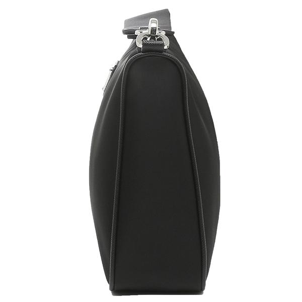 プラダ バッグ ショルダーバッグ ナイロン サフィアーノ ポーチ トライアングルロゴ ブラック メンズ レディース PRADA 2VH113 2DMH OOO F0002