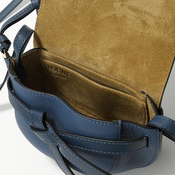 ロエベ  MINI GATE BAG ミニ ゲートバッグ レザー ポシェット ショルダーバッグ 5074 鞄 レディース 321.12.U62