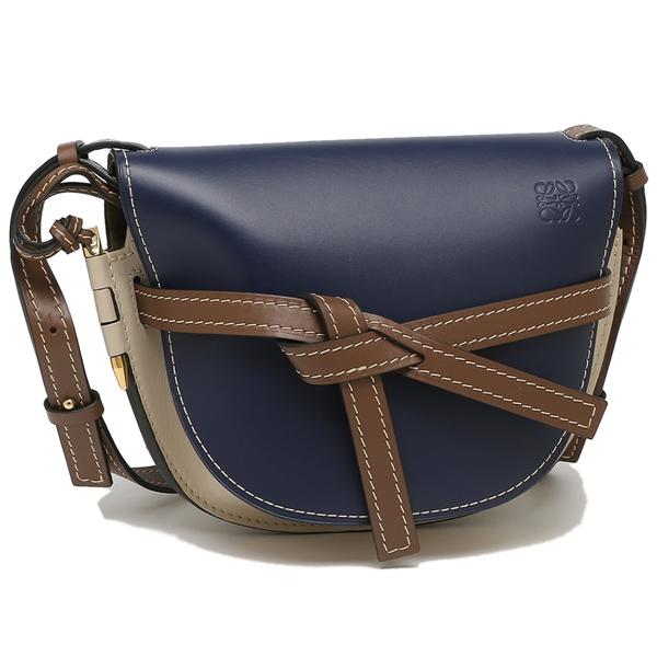 ロエベ ショルダーバッグ レディース LOEWE  ネイビー ベージュ 32154T20 5592