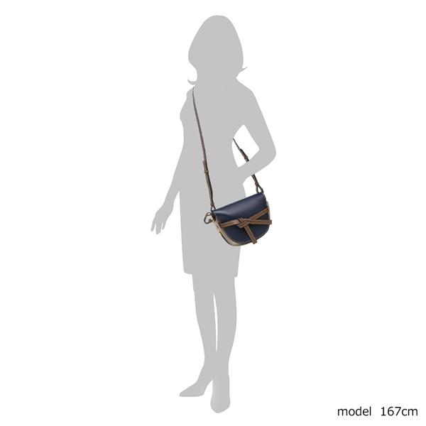 ロエベ ショルダーバッグ レディース LOEWE  ネイビー ベージュ 32154T20 5592