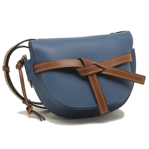 ロエベ ショルダーバッグ  ゲートスモールバッグ  レディース LOEWE  ブルー 32112t205088