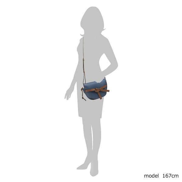 ロエベ ショルダーバッグ  ゲートスモールバッグ  レディース LOEWE  ブルー 32112t205088