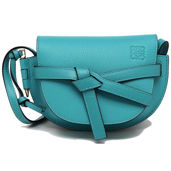 ロエベ ショルダーバッグ ゲートスモールバッグ  GATE SMALL BAG レディース LOEWE  ブルー 32112U62 5183