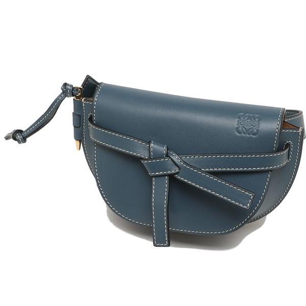 ロエベ ウエストバッグ レディース スモールバッグ   LOEWE  ネイビー 32154Z58 6490