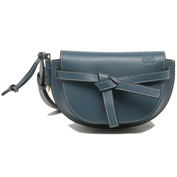 ロエベ ウエストバッグ レディース スモールバッグ   LOEWE  ネイビー 32154Z58 6490