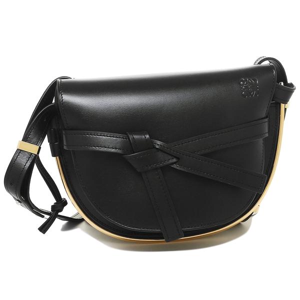 ロエベ ショルダーバッグ レディース スモールバッグ  GATE SMALL BAG LOEWE  ブラック 32174A T20 1100