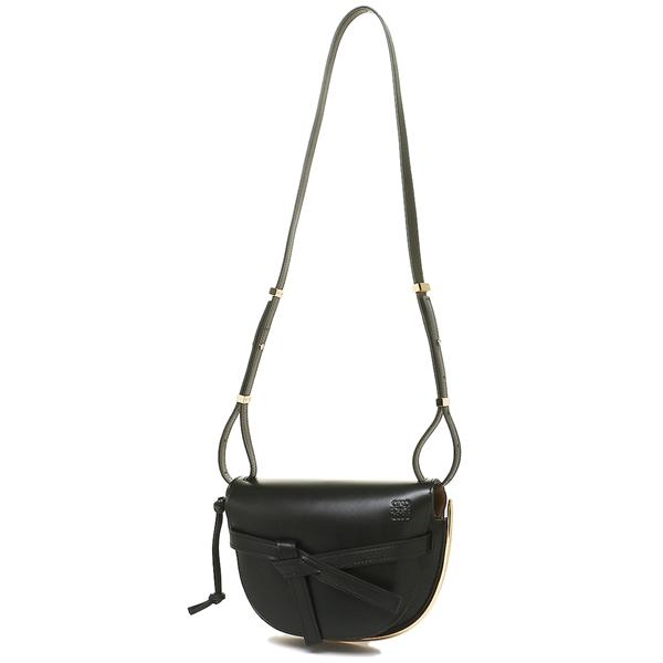 ロエベ ショルダーバッグ レディース スモールバッグ  GATE SMALL BAG LOEWE  ブラック 32174A T20 1100