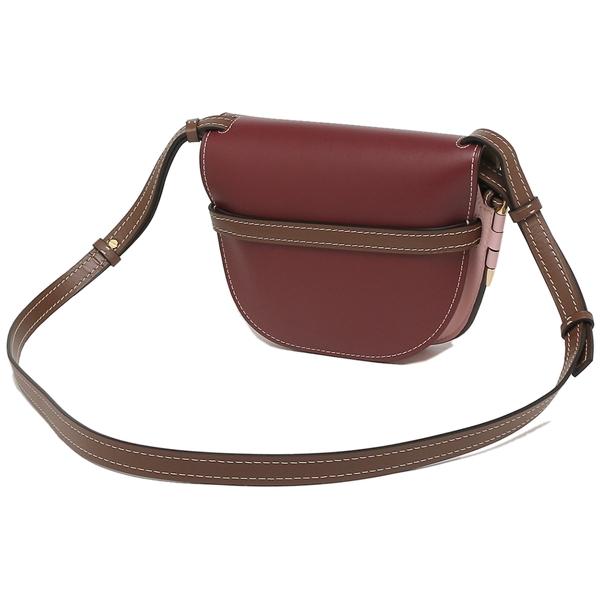 ロエベ ショルダーバッグ レディース スモールバッグ  GATE SMALL BAG LOEWE  レッド ピンク 32154T20 6948