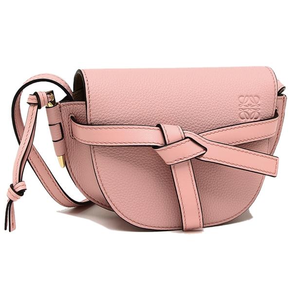 ロエベ ショルダーバッグ レディース スモールバッグ  GATE SMALL BAG LOEWE  ピンク 32112U62 6949